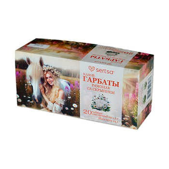 Напиток чайный sertsa®/СЭРЦА "Ромашка с иван-чаем" № 20